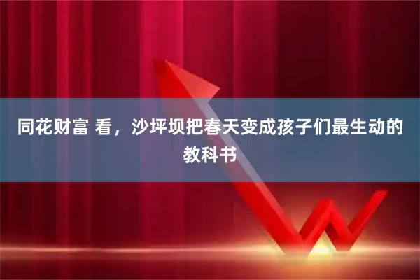 同花财富 看，沙坪坝把春天变成孩子们最生动的教科书